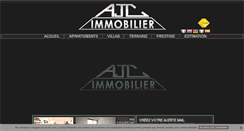 Desktop Screenshot of ajcimmobiliercannes.fr